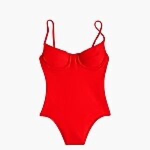 JCrew Women's 1993 underwire one-piece swimsuit sz 6